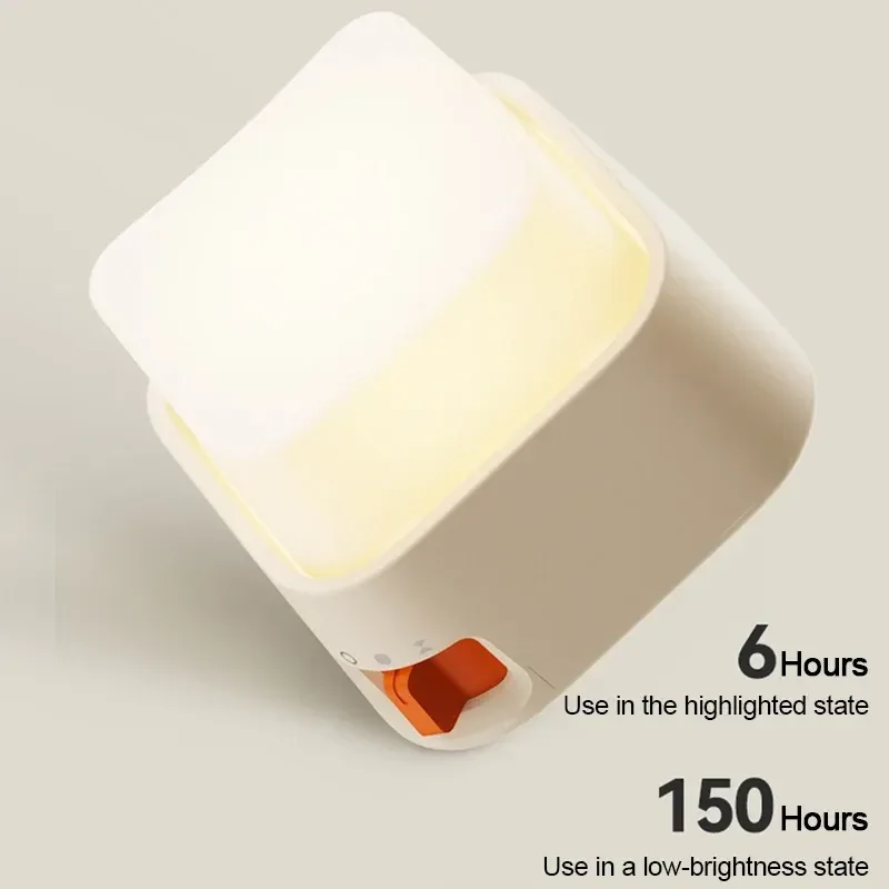 Lampu Meja Mini USB Modern Gaya Baru 2025, Dekorasi Liburan LED Baterai, Lampu Tidur USB Isi Ulang untuk Kamar Tidur, Cocok untuk Hadiah