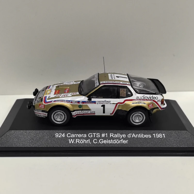 CMR 1/43 สเกล 924 CARRERA GTS # 1 1981 จําลองรถรุ่น STATIC Collection ตกแต่งวันหยุดของขวัญของเล่นของขวัญของที่ระลึก