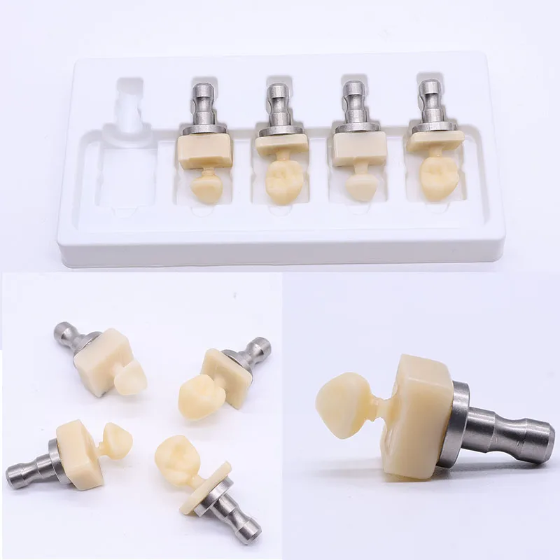 LODDEN Dental, Non-sintered Glass-Ceramic, HT/LT, 5PCS Dental Clinic Restorative Material, Dental Laboratory Prosthesis Material
