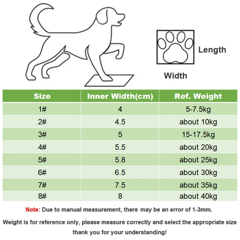 Anti-Slip Dog Shoes Winter Waterproof Dog Boots Snow Outdoor Dog Paw Protector Booties For Dogs Reflective Big Dog Shoes Red