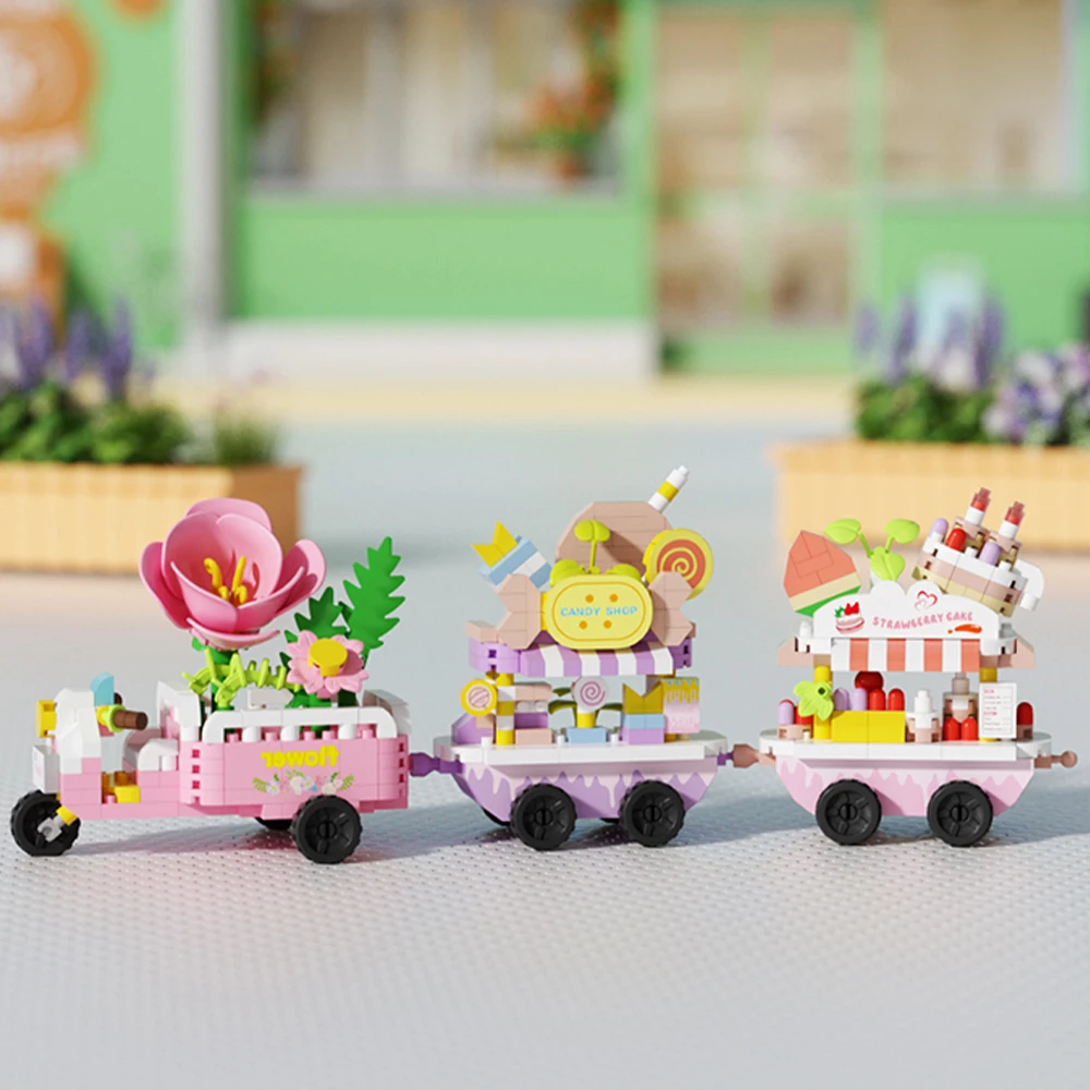Bloques de Construcción de Car - Food City Snacks reseña y precio