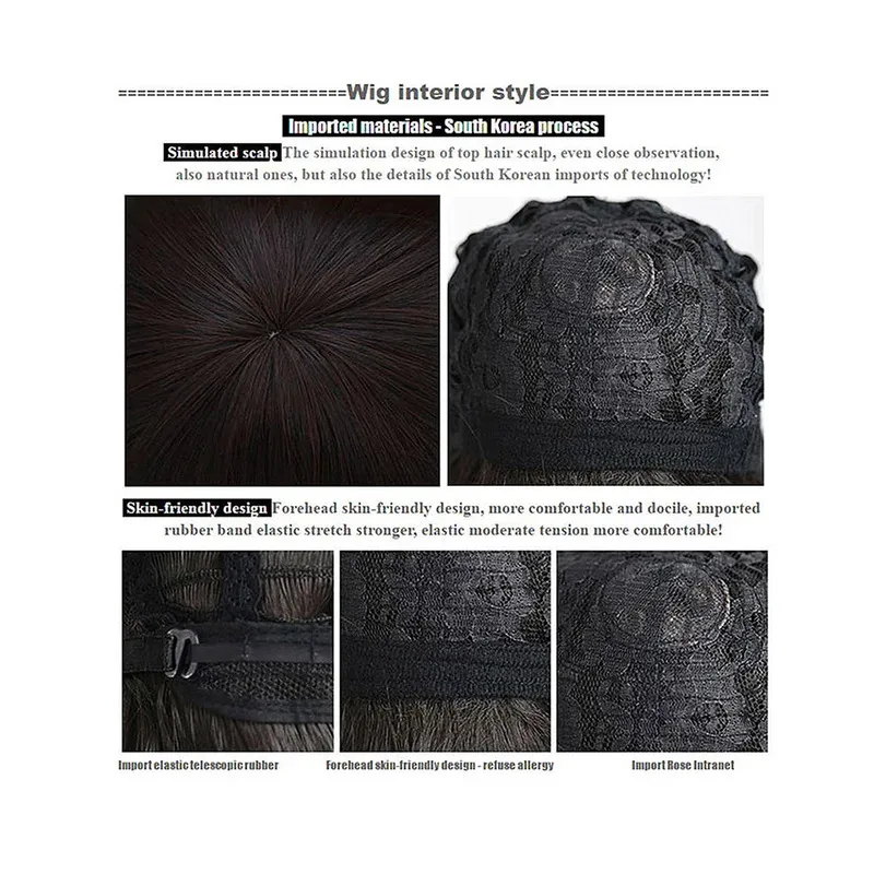 Парик Osaka Shizuku LoveLive PDP Perfect Dream Project, косплей, бренд HSIU, темно-коричневые длинные волосы + бесплатные аксессуары для волос + бесплатная шапочка для парика