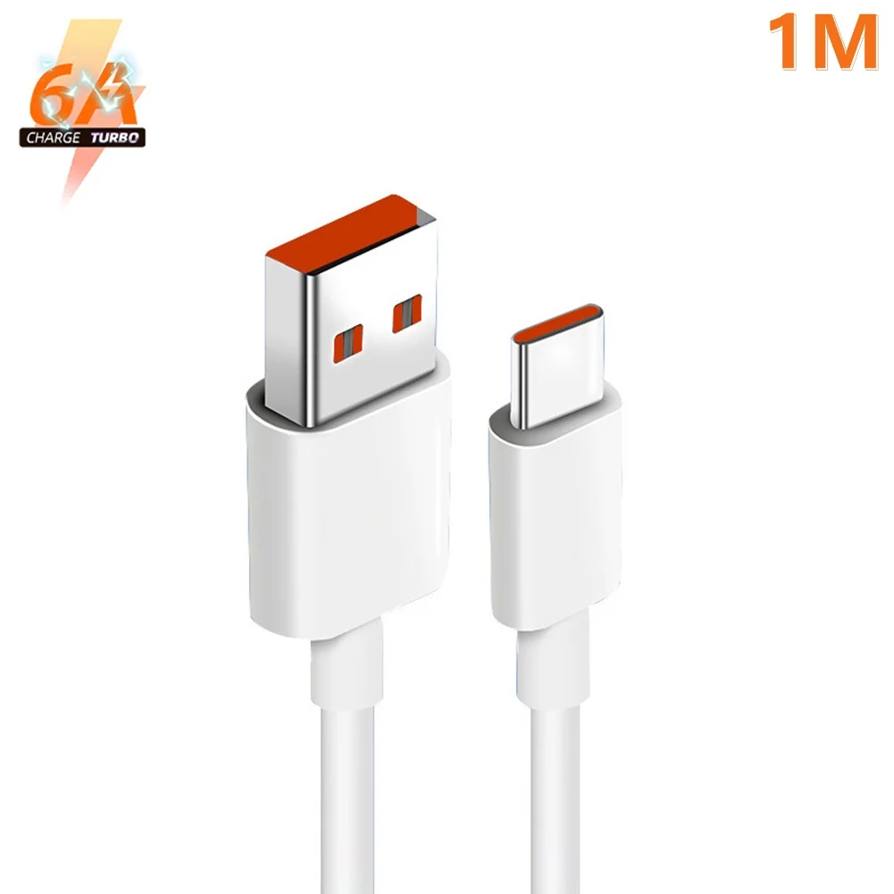 Originele Xiaomi 6A USB Type C Kabel Oplader 120 w Turbo Tipo Snel Opladen Voor Mi 13 12 11 10 Pro ultra Poco x3 Redmi Note K50 40