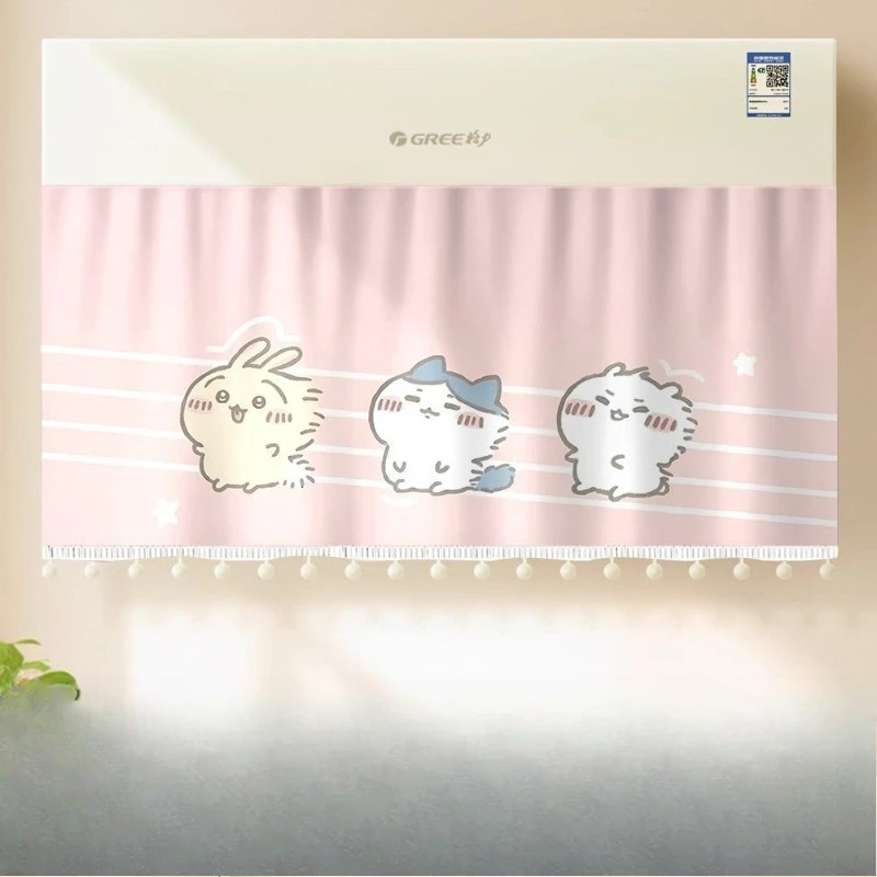 Anime Cartoon Kawaii Chiikawa New Air Conditioning Wind Deflector Anti-direct Blow Air Outlet Curtain Air Conditioner Wind Guide