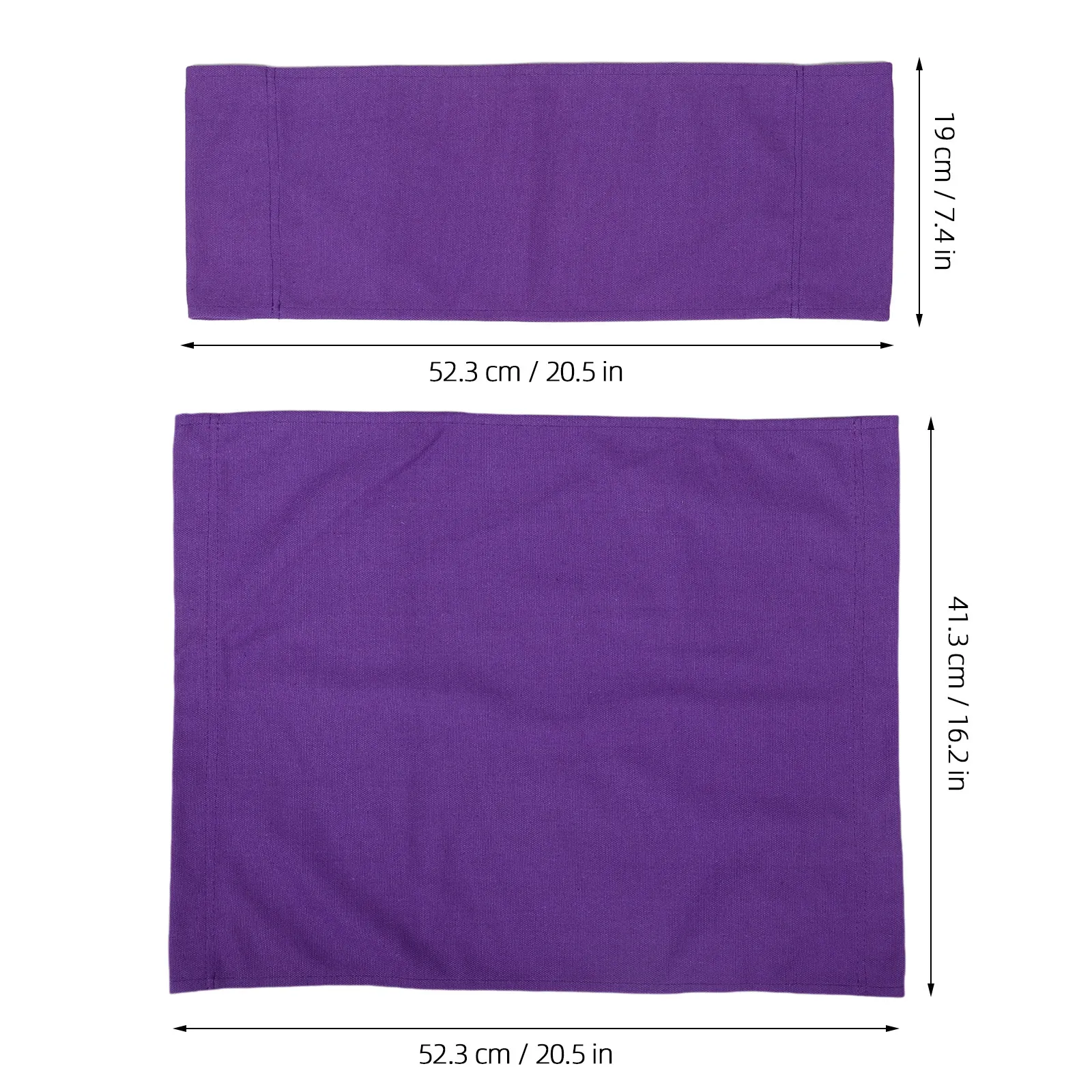 1Set Director Chair Canvas Replacement Purple Outdoor Folding Seat Cover Heavy Duty Sling Back Chair Fabric Replacement Kit