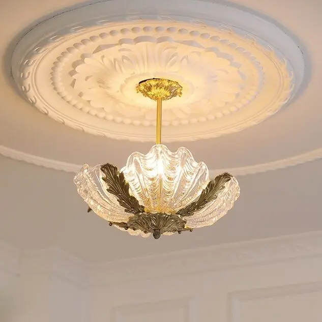 

Vintage Glass LED Pendant Light for Living Dining Room Coffee Table Bedroom Designer Chandelier Home Decor Lusters Luminaires