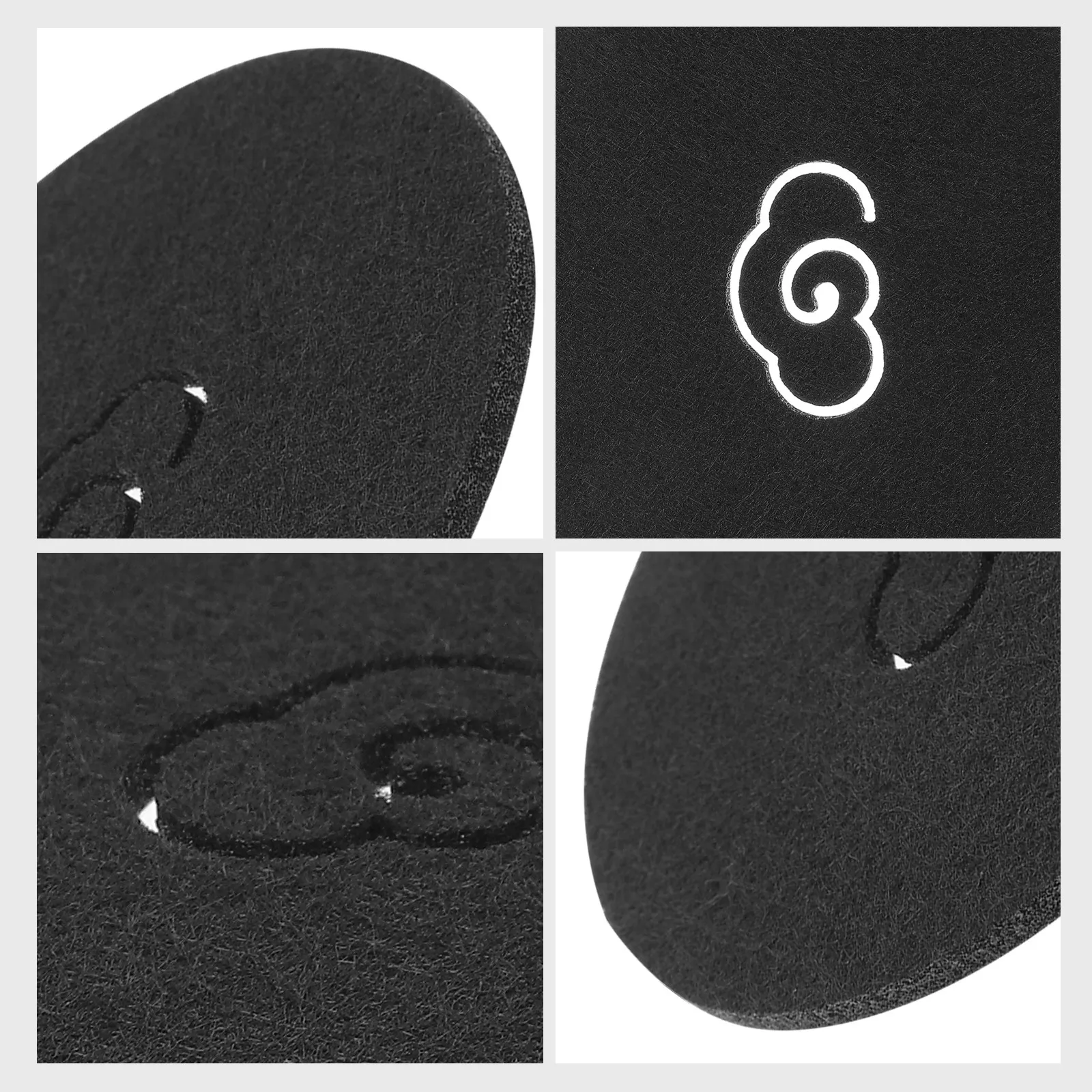 50Pcs Felt Coaster Premium Heat Insulating Cup Pad Decorative Table Protector for Coffee Tea Drinks Home Office Restaurant Use
