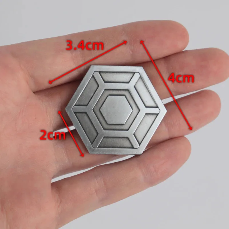 JL Picard Borg استعادة مشروع التدرج شارة Borg قطعة أثرية كاشف دبوس ستار اكسسوارات معدنية Rek الدعامة