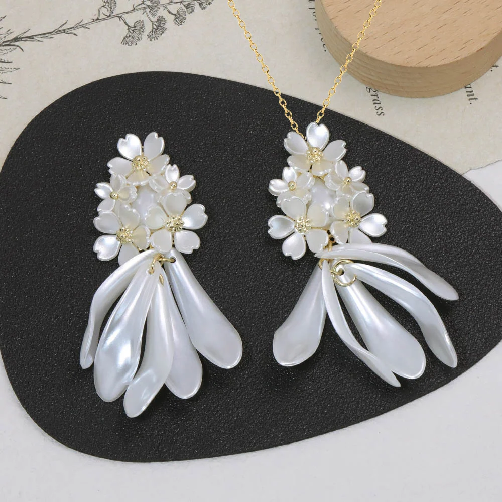 

Cordial Design 40Pcs 26*76MM Charms/Hand Made/Earrings Accessories/DIY Making/Jewelry Findings & Components/Flower #193998