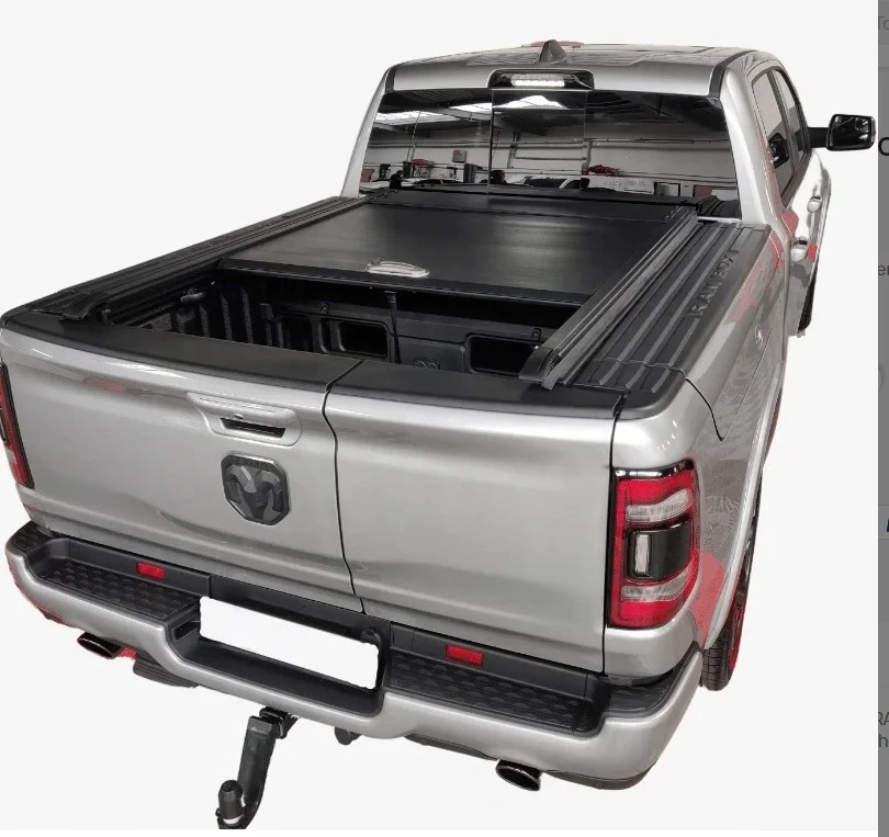 High Quality Pickup Truck Retractable Roller Lid Bed Cover Aluminum Tonneau Cover For Dodge Ram 1500 2015 Bed Cover