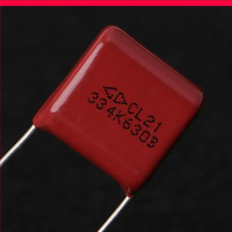 

E28D 200pcs 25 Values 630V 0.001uf~2.2uf CBB Metal Film Capacitors Assortment