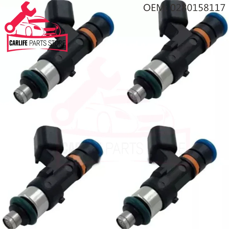 

0280158117 Car Engine Parts High performance fuel injector Nozzle injection For Audi A4 TT VW Golf Jetta Passat 1.8T 52LB 550cc