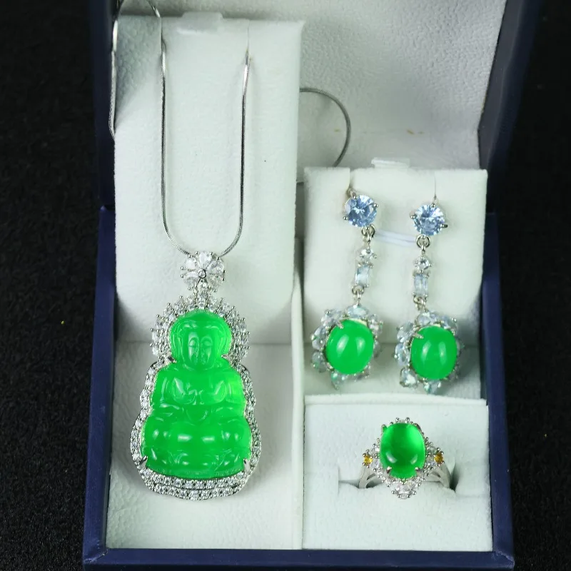 

Exquisite Fashion Temperament Elegant Style, Guanyin Three-piece Set