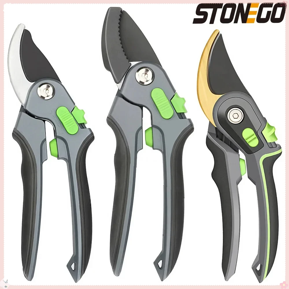 

STONEGO Garden Shears for Pruning Cutting Branches and Flowers Multifunctional Hand Tool for Gardening