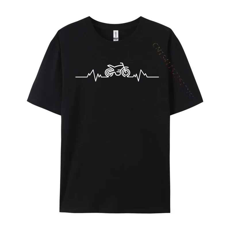 

Bike Heartbeat Motorbike Bikers Lovers Enthusiastic Mens Printing T-Shirt Funny Tops & Tees New Arrival Fashionable Tops Tees