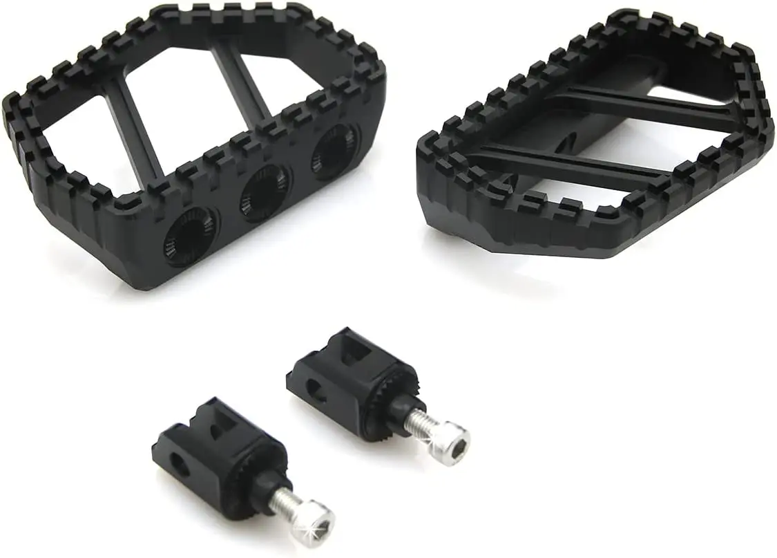 ألواح أرضية صغيرة صناعية متينة على شكل MX من STLF لألواح القدم لـ Softail Sport Glide Fat Bob 114 2018-up (بدون مطاط)