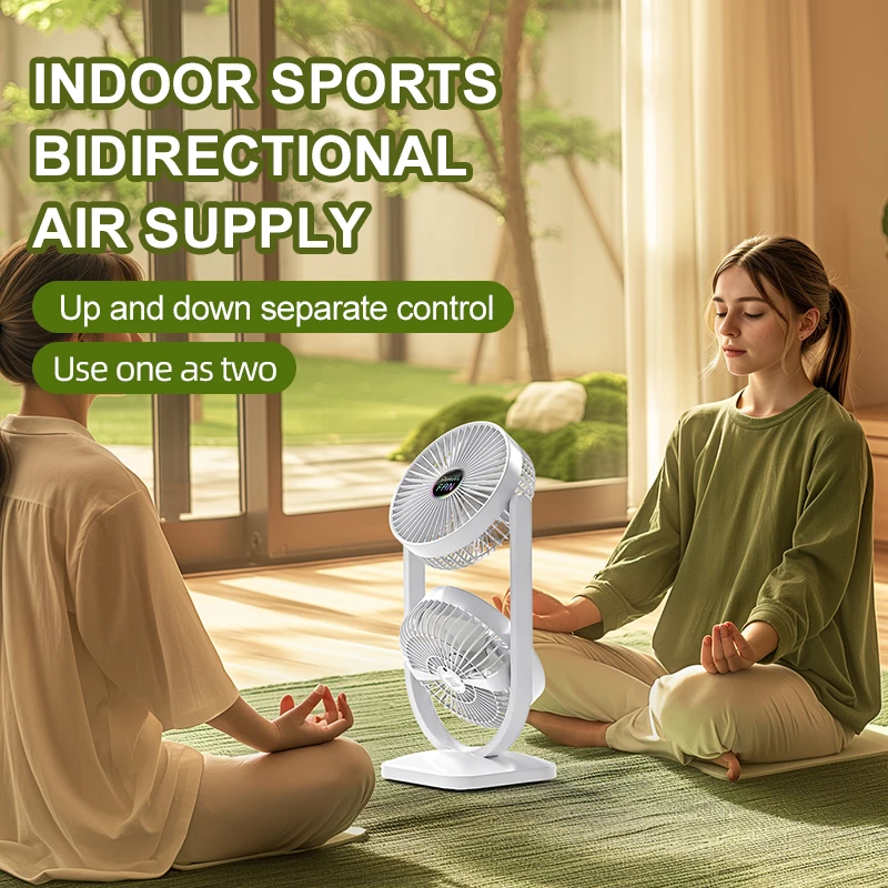 USB Charging Desktop Fan Portable Rotatable Desktop Electric Fan Suitable For Outdoor Picnic Student Dormitory Office Home Use