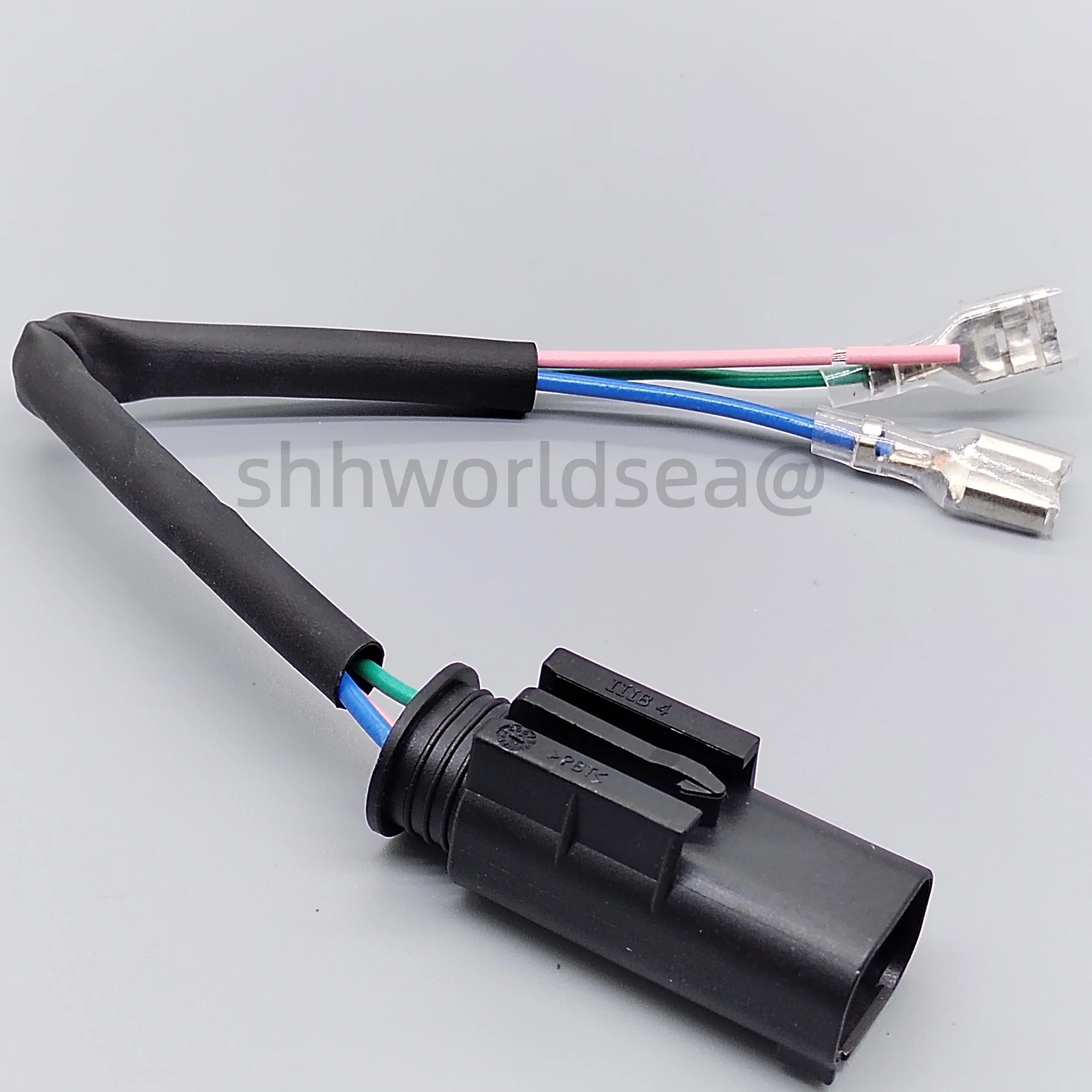 Shhworldsea 3 pines para BMW F650GS F650GS F650CS F700GS conector de toma de corriente enchufe arnés Cable divisor F800S F800R