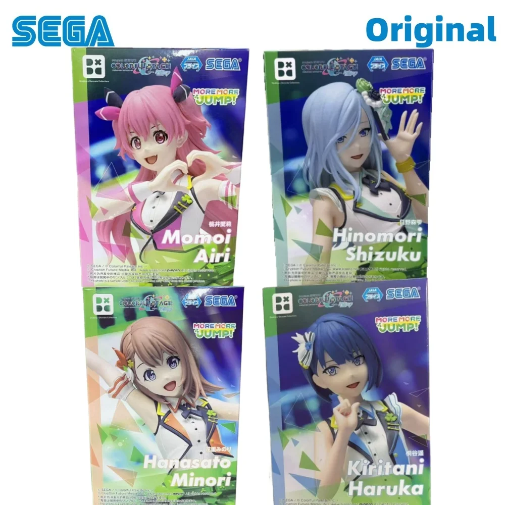 SEGA 初音ミク：COLORFUL STAGE アニメ 桃井愛梨 & 日ノ森雫 & 花里美奈実 & 桐谷遥 アクションフィギュア オリジナル