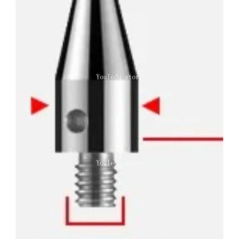 Suitable for CNC machine tool ruby probe ceramic contact pin M4 thread ruby coordinate contact pin tungsten steel