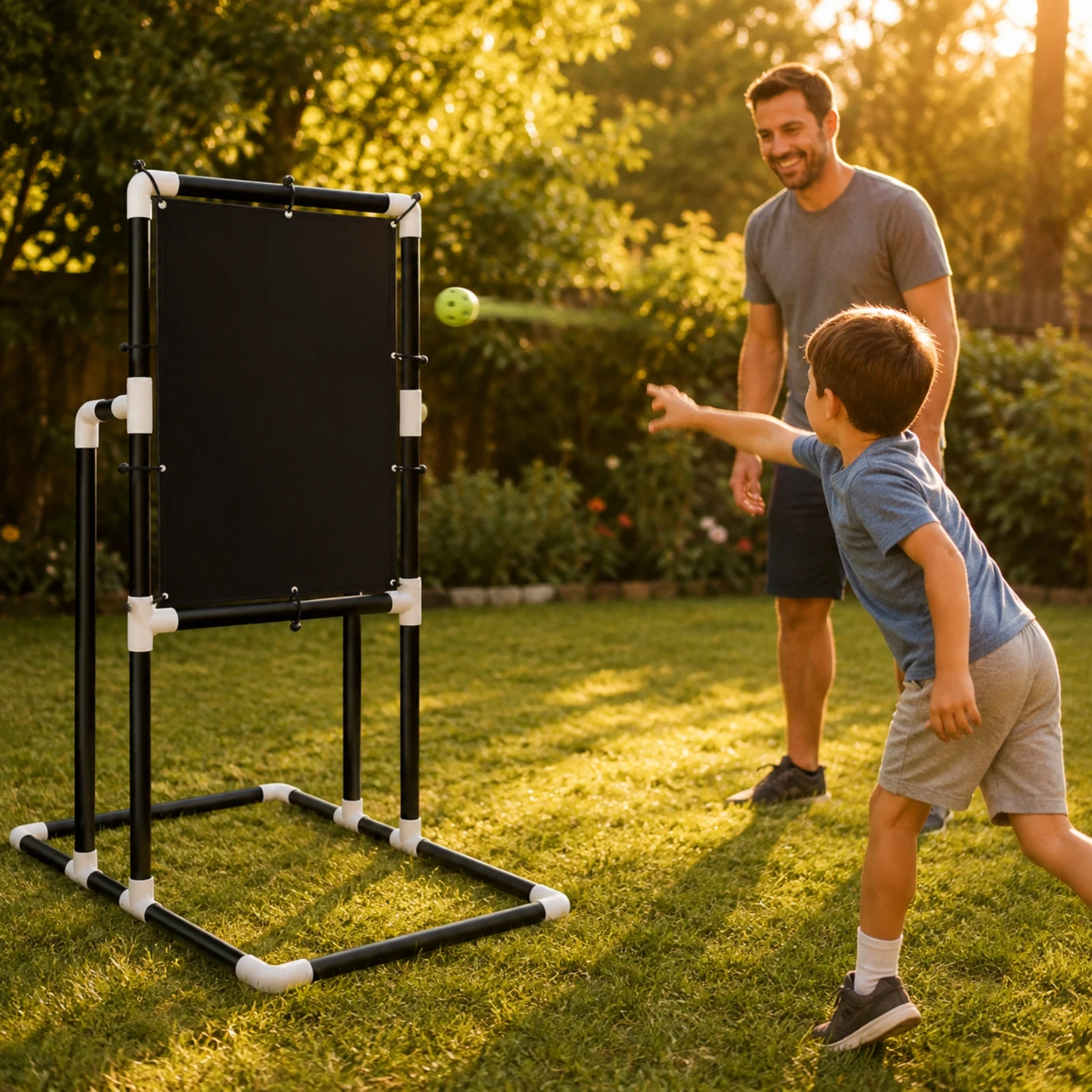 Baseball Practice Target Stable Baseball Throwing Net Sports Training Equipment Lightweight for Recreational Athletes, Exercises