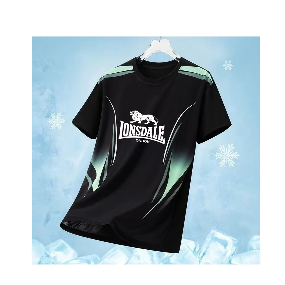 

LONSDALE men's quick drying short sleeved summer lightweight sports plus size quick drying T-shirt top