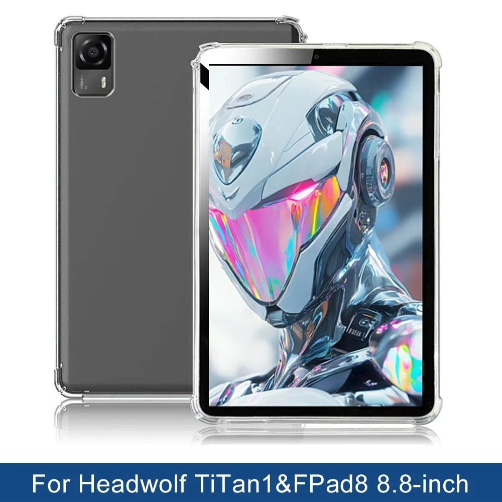 �y�Z�[�����zFunda �P�[�X Headwolf FPad8 Headwolf TiTan 1 Titan1 4G LTE �Q�[���p 8.8 �C���` �^�u���b�g PC �����^ Tpu �\�t�g�V�F���ی�J�o�[
