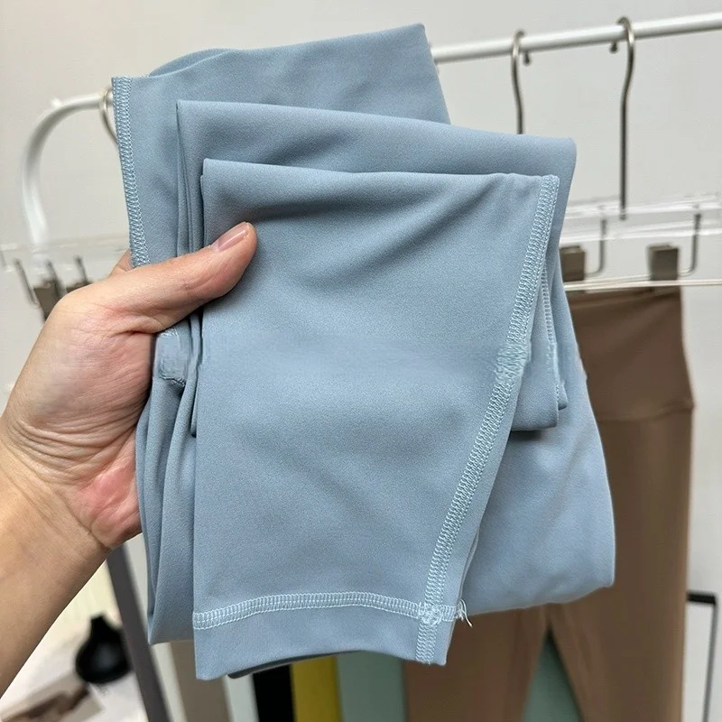 Yoga Pants Quick Dry Women Emo Knitted Clothes Walking Pocket Thermal Wasit Base Pure Fashionable Casual Fashion  Running