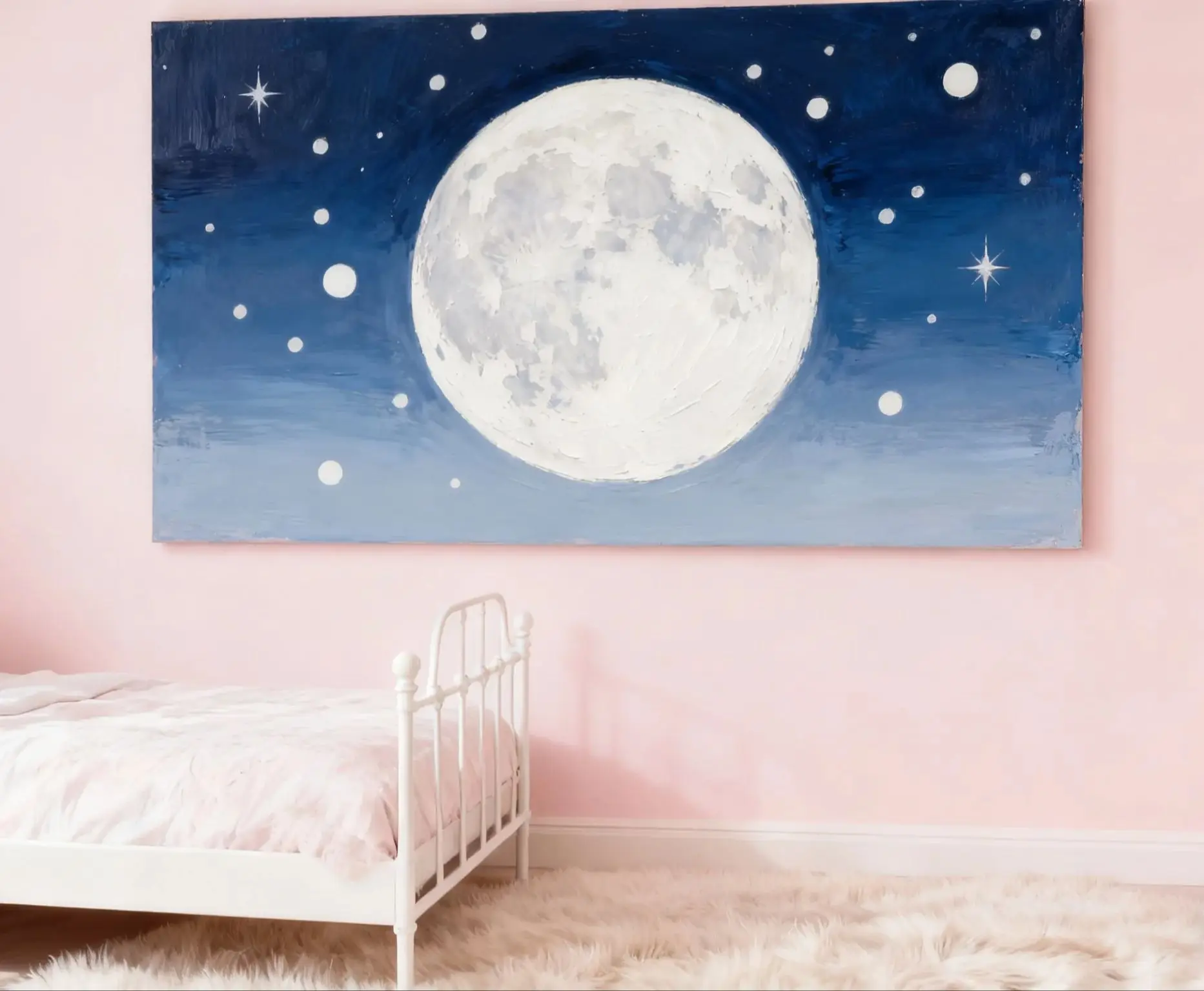 Starry Sky Universe Earth Banner Abstract Living Room Hallway Bedroom Decorative Art Mural