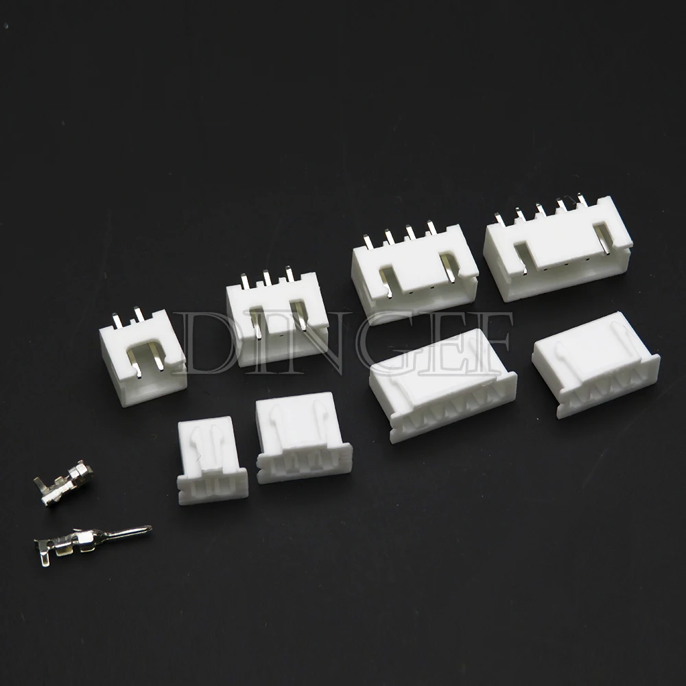 560pcs XH2.54 2p 3p 4p 5 pin 2.54mm Pitch Terminal Kit / Housing / Pin Header JST Connector Wire Connectors Adaptor XH DIY Kits