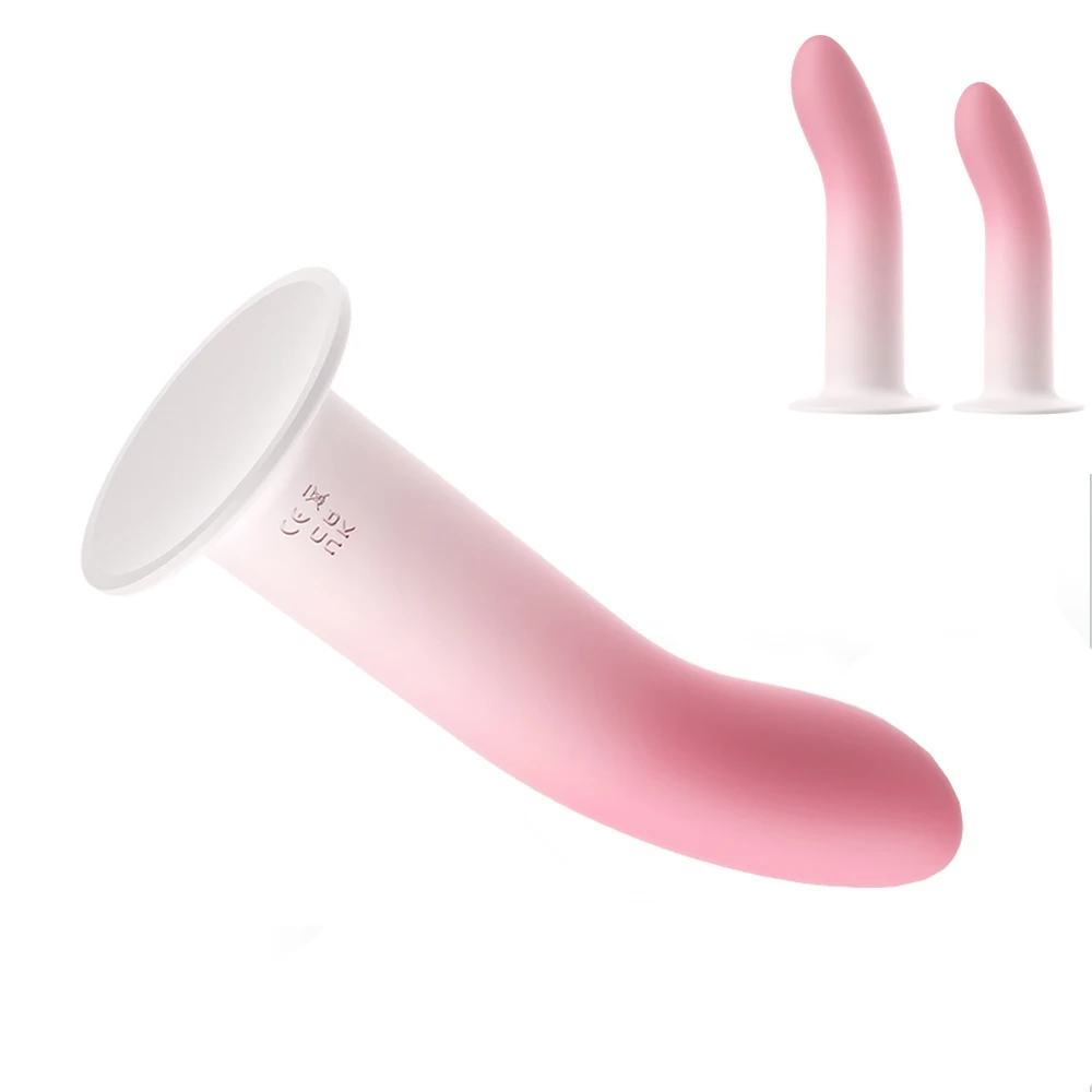 Beginner Dildo with Strong Suction Cup Vaginal G-spot Stimulator & Male Prostate Massager Adult Sex Toys for Couples Lesbian