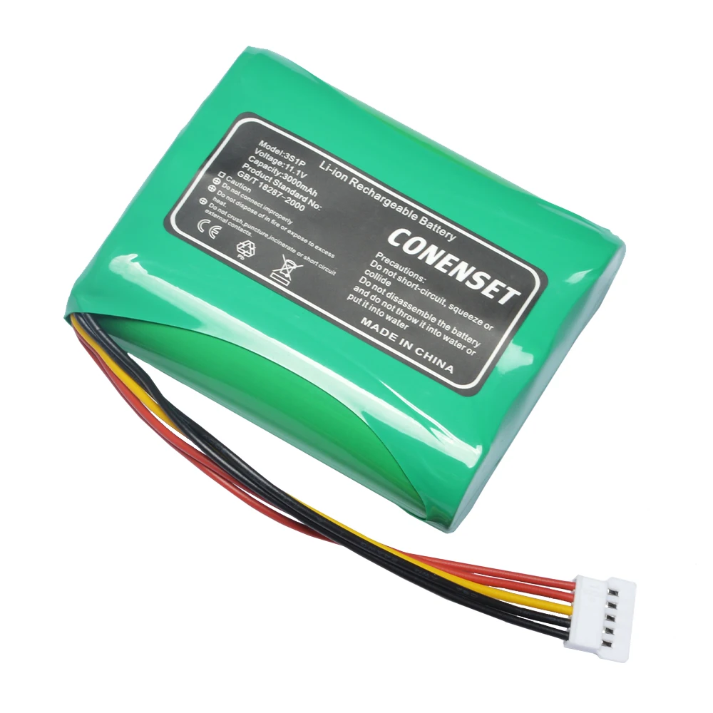 بطارية 10.8 فولت 3400 مللي أمبير في الساعة C406A1 3INR19/66 لمكبر الصوت اللاسلكي مارشال ستوكويل 2 II 2nd بلوتوث أسود