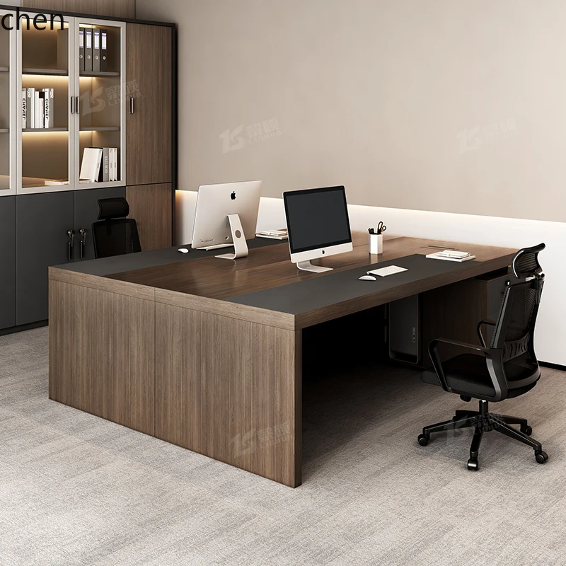 DSAoffice desk and chair combination simple modern manager desk office computer desk staff seat supervisor workbench