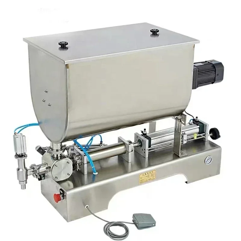 Hot sales 500-5000ml Double Head U Type Paste Filling Mixing Machine