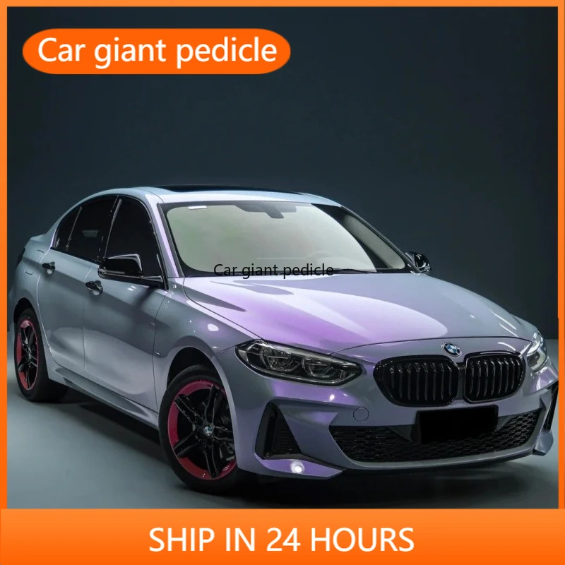 

Highest qualityGloss Candy Grey Purple vinyl Wrap Film Car Wrap Film Non degumming Non fading quality Warranty 1.52M*17M roll