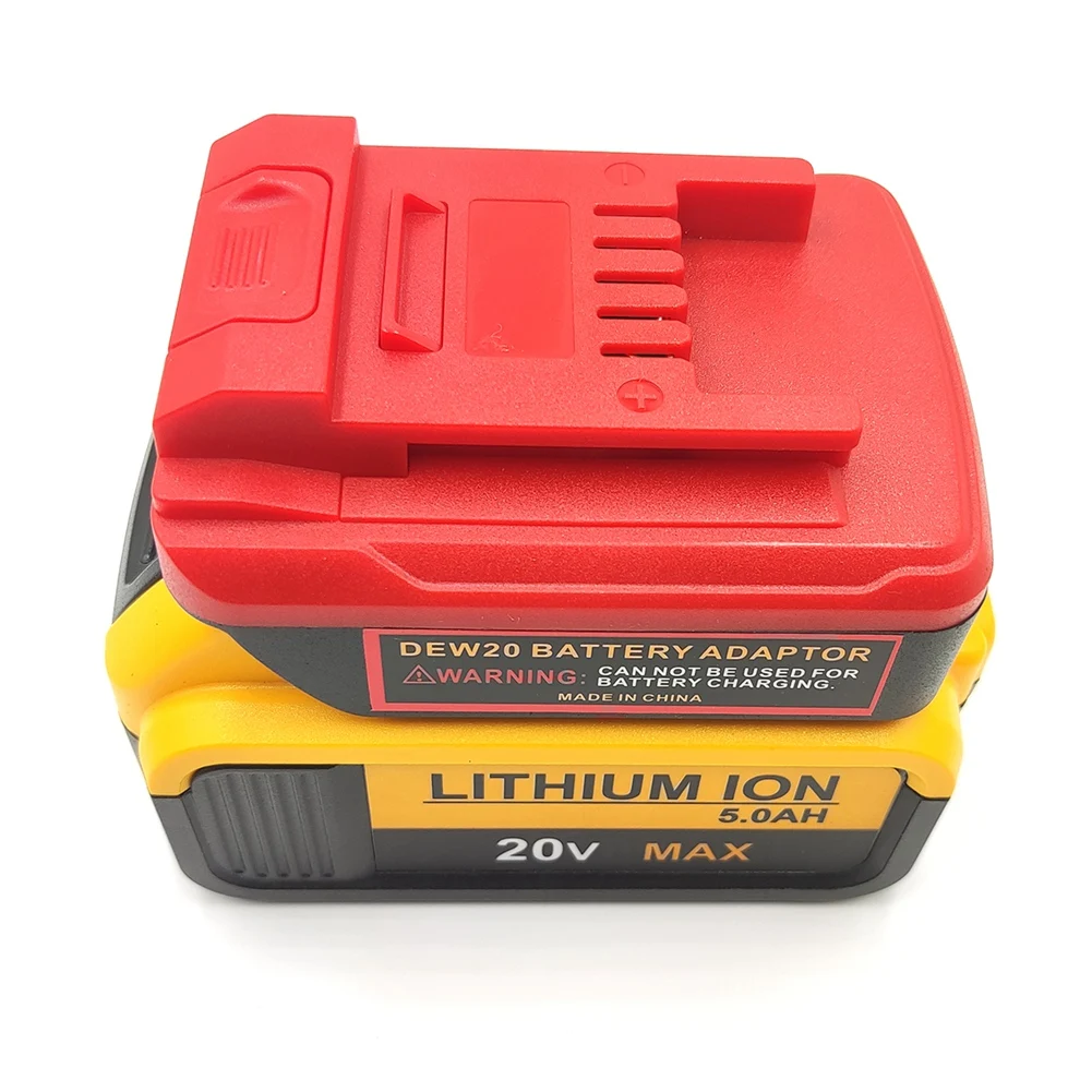 Battery Tool Adapter Converter For Dewalt 18V 20V Li-Ion Battery To For Einhell Power X-Change 18V Li-Ion Battery Tool Parts
