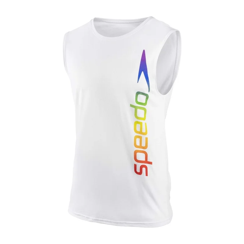 

2025 New Men's Sleeveless T-Shirt Summer Outdoor Exercise Sports Breathable Vest Tees Loose Round Neck Quick Dry Clothes For Men