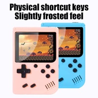 Mini Retro Gaming Console - 3 Inch Color Display, 400+ Classic 8-Bit Games, Handheld Video Game Player for Kids & Retro Fans