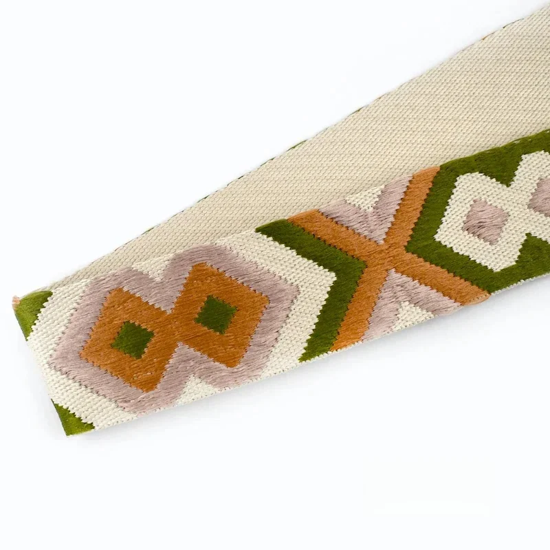 2 Meters 38mm Meetee Polyester Jacquard Webbing Backpack Strap Tape Belt Clothes Binding Tape Sewing Accessories
