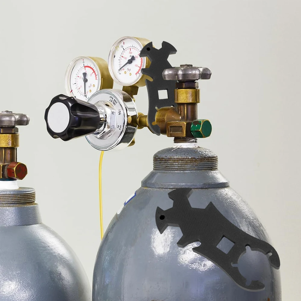 ل Hamku الكل في واحد مفتاح الغاز متعدد الوظائف مفتاح منظم الغاز مع فتاحة الزجاجات المدمج للتخييم في الهواء الطلق اسطوانات الغاز #3
