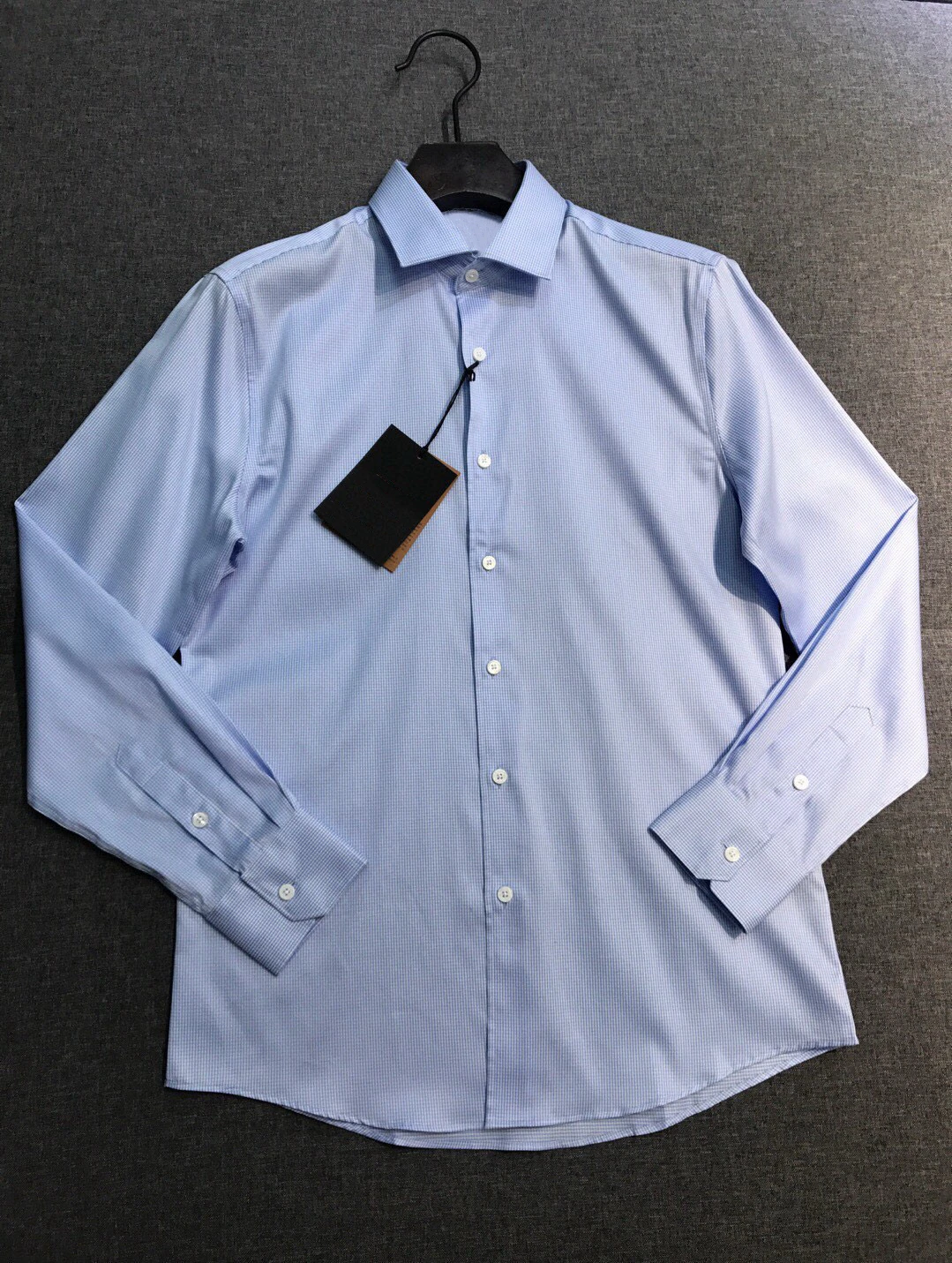 

Ранняя осень l Silk Mixed Long Sve Casual irt Мужской простой Busin Sle Faionable Urban Антистатический Анти-УФ-излучение