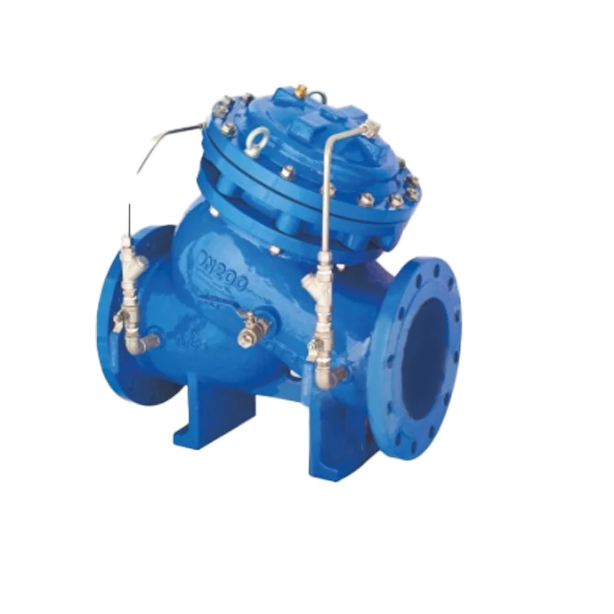 Price best-selling multi-function pump ductile iron flange water flow control valve