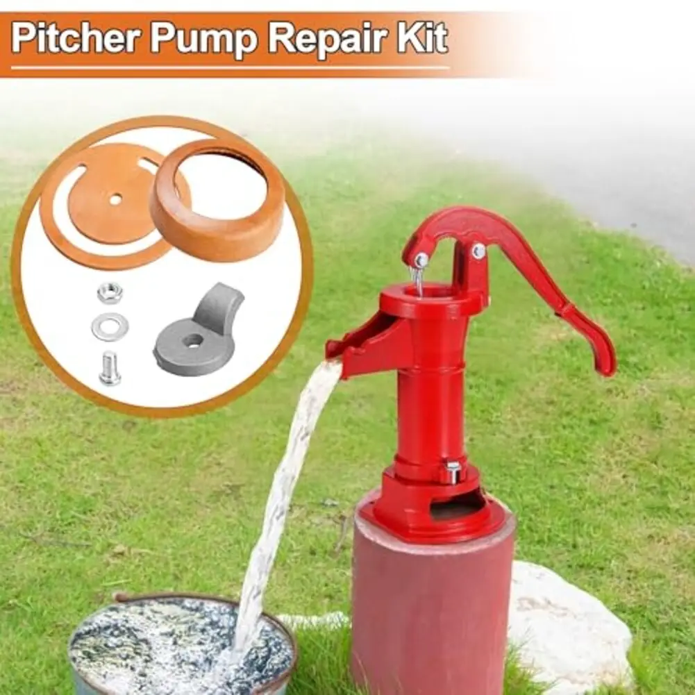 Water Pump Components Check Valve Kit Routine Maintenance Close-Grain Cast Iron Comprehensive Kit Hassle-Free Setup