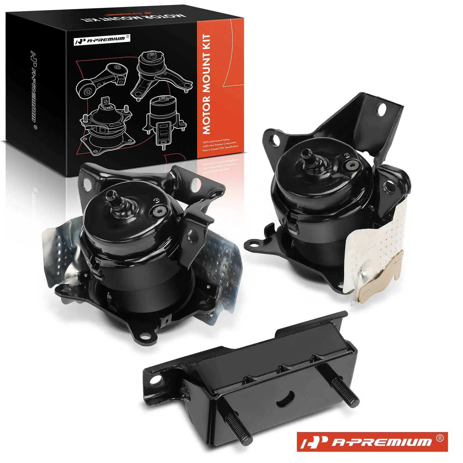 A-Premium 3pcs Engine Motor & Transmission Mount for Chevrolet Silverado 1500 2015-2018 Tahoe GMC Sierra 1500 2015-2018 Yukon