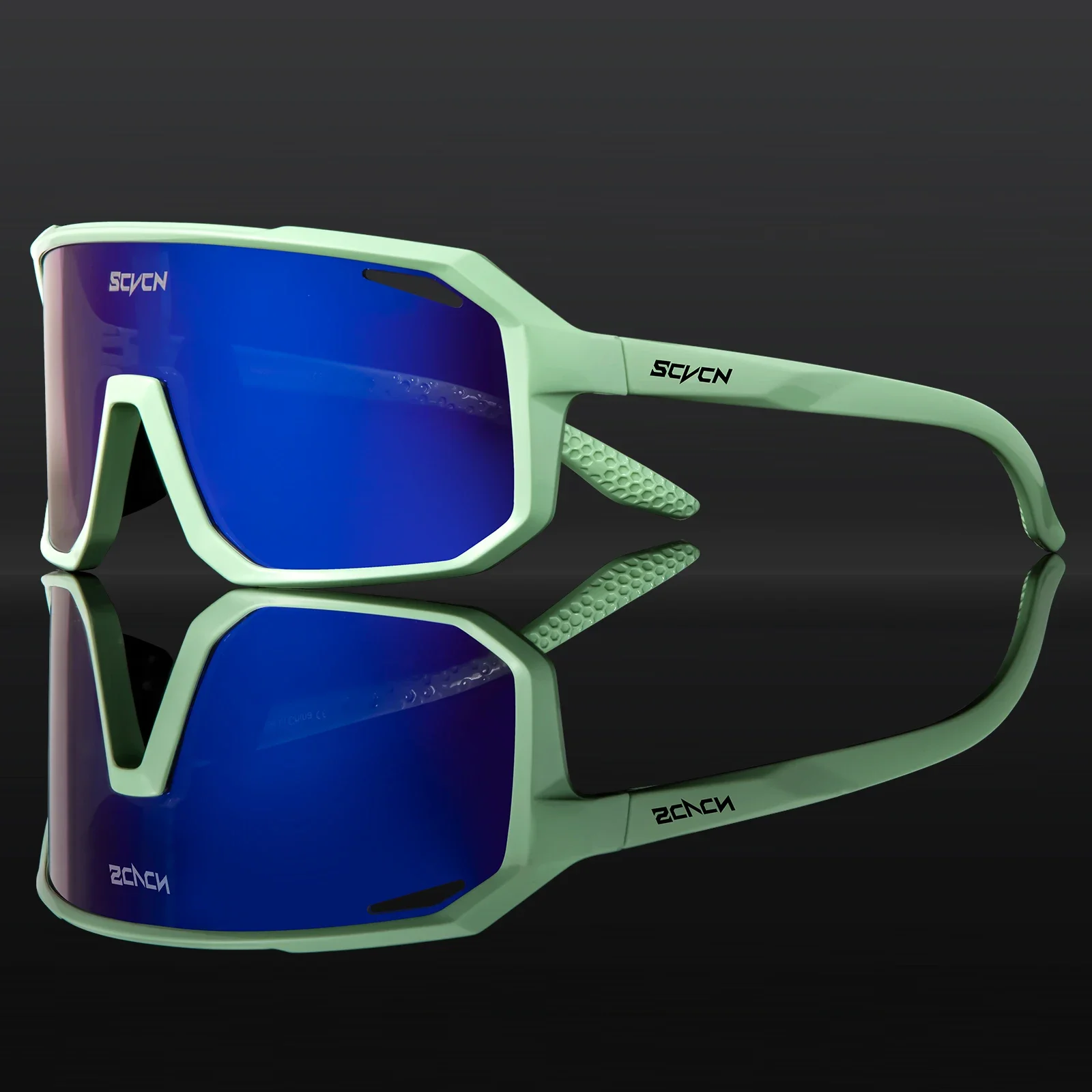 SCVCN Cycl Brille Photochrome Radfahren Sonnenbrille Männer UV400 Brillen Sport MTB Outdoor Brille Fahrrad Brille Frauen Sonnenbrille