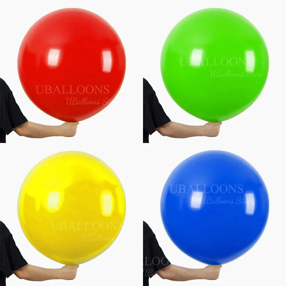 24/36-дюймовые гелиевые шары разных цветов, большие гигантские латексные вечерние шары для дня рождения, свадьбы, декор для детского душа, детские воздушные шары
