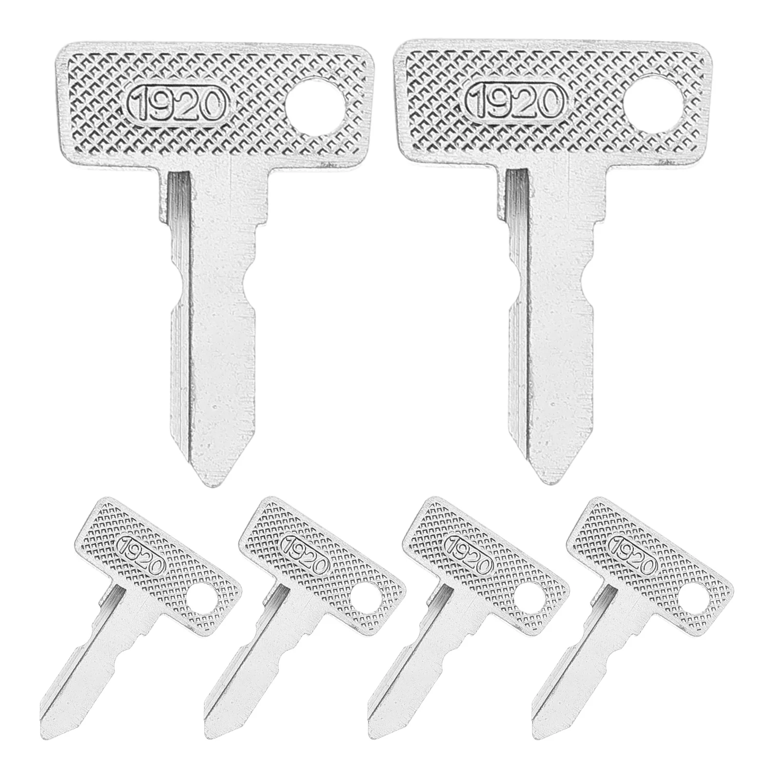 

6 Pcs Golf Cart Keys Club Shopping Ignition Iron Original Replacement Accessories