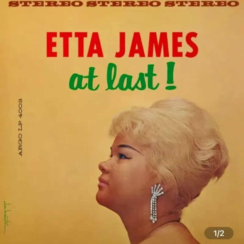 

Genuine Etta James At Last Vinyl LP Jazz Vocals for Record Player