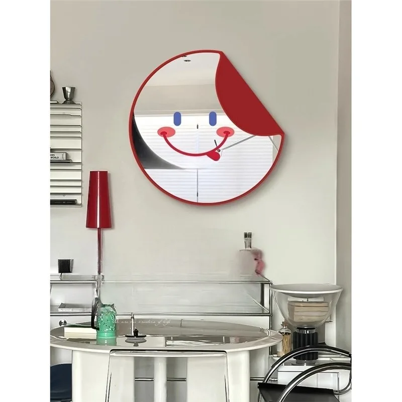 

Smiley dopamine creative makeup Internet celebrity cute retro bust hanging picture decorative