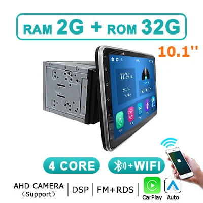 Android 14 Autoradio 2 din Stereo Autoradio Draadloze Carplay Android Auto Universele WIFI 4G LTE GPS Auto audio Multimedia Speler